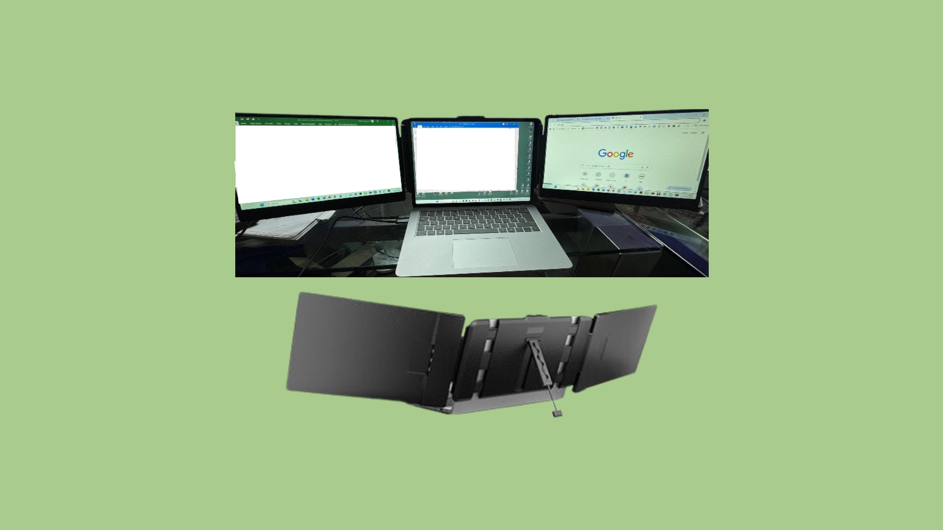 Review for multi screen attachment for laptop 