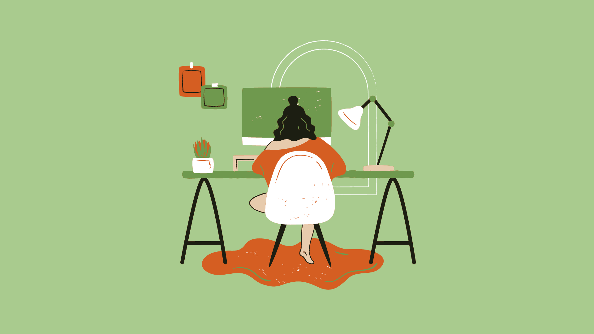 Make sitting at your desk more comfortable