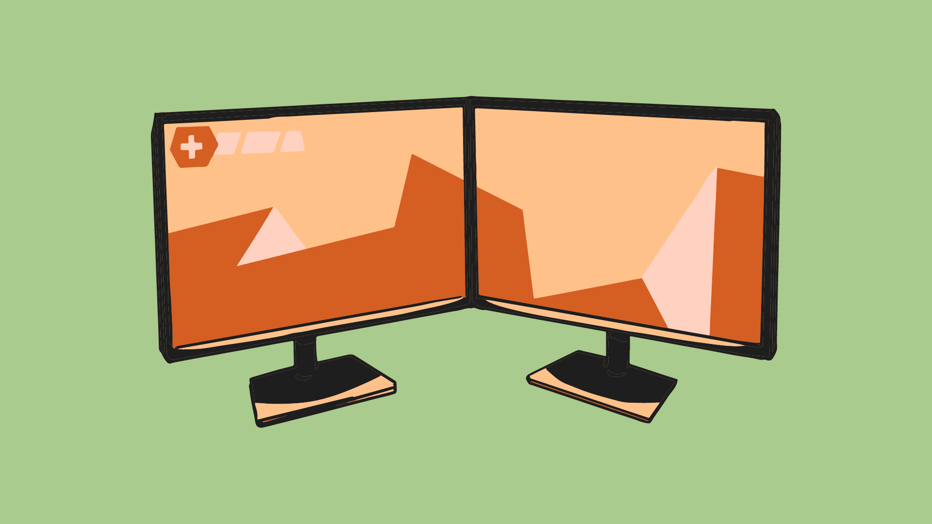 Dual Monitors benefits of working efficiently